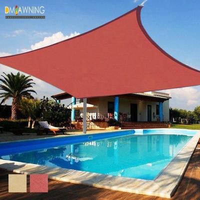 Cina Piscine ombra solare ombra vela tende di vela HDPE ombra solare auto in vendita