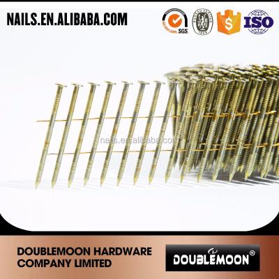 China Flat Wire Coil Nails Pallet Coil Nails / Common Nails In Coil for sale