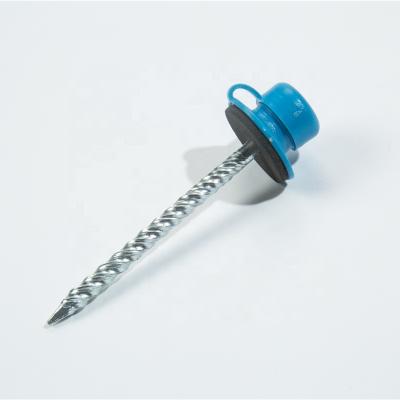 China Flat Roofing Screw Nails / Combined Roofing Nails Made In China for sale