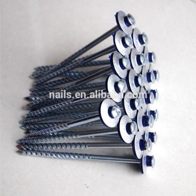 China Flat Galvanized Roofing Screw Nail With Joint / Assembled Roofing Nail for sale