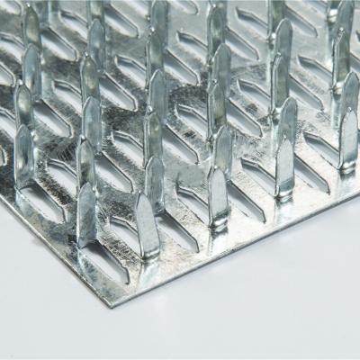 China Iron Galvanized Steel Single Sided Nail Plate For Wooden Structure for sale