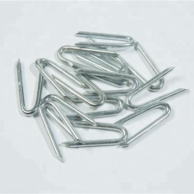 China Soft Double Type Nails / Galvanized Leg U Fence Clip for sale