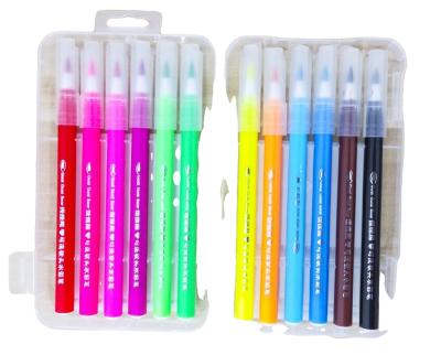 China Latest Soft Competitive Price Producer Pointed Washable Watercolor Pen Marker For Students Girls And Boys WX-99218 for sale