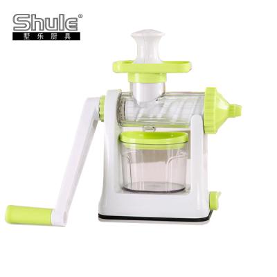 China Slow Dishwasher Safe Manual Household Vegetable And Fruit Juicers Machine for sale