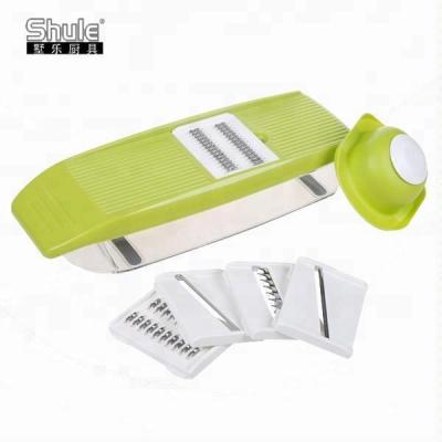 China Food grade cleaver QVC-5 manual multifunctional plastic vegetable multifunctional plastic vegetable cleaver for sale