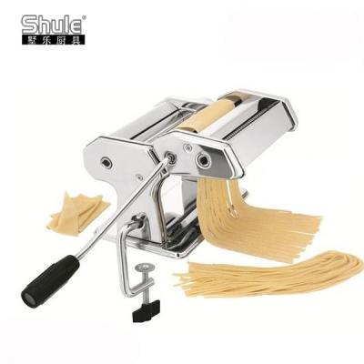 China Shule Sustainable Classic Home Use Fresh Pasta Machine for sale