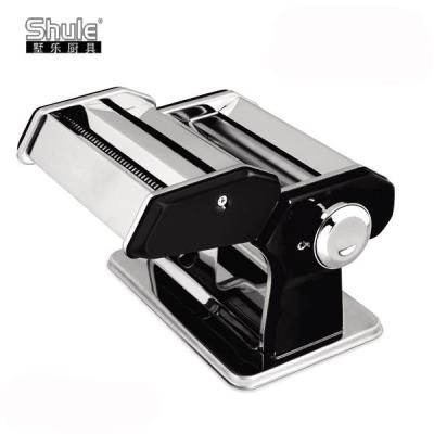 China Sustainable Classic Home Use Stainless Steel Hand Pasta Machine for sale