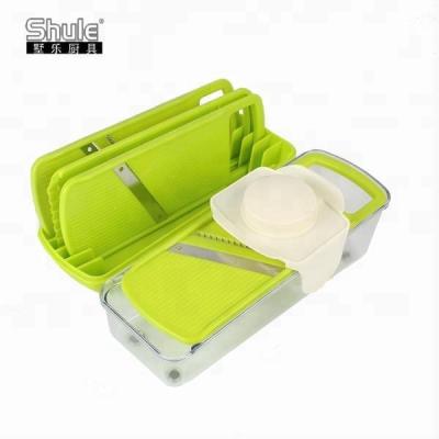 China Viable Professional Manual Multifunctional Plastic Vegetable Slicer for sale