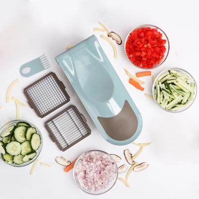 China Sustainable Multi Functional Onion Potato Chips And Vegetable Shapes Magic Cutter As Seen On TV for sale