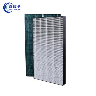 China In addition to formaldehyde RZJ high efficiency HEPA activated carbon air filter element environmental materials dust removal filter for sharp FZ-CD20 for sale