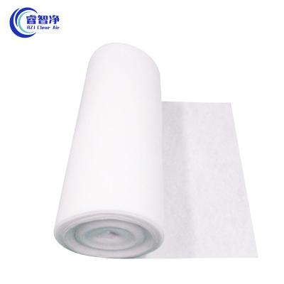 China In addition to Formaldehyde RZJ Factory Wholesale Air Filtration Cotton White Primary Effect Filter Cotton Roll Cotton Roll Pre Filter Media for sale