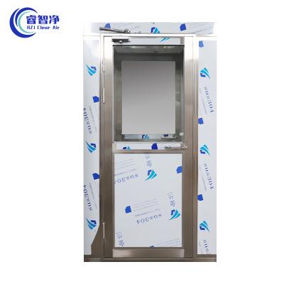 China In addition to formaldehyde sliding door clean room stainless steel high quality automatic air shower for sale