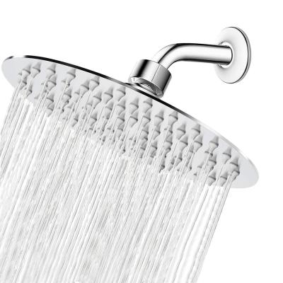 China Without Switch Amazon Choice Awesome Shower Experience Ultra-thin Design High Pressure 8 Inch 304 Steel Rainfall Rainfall Showerhead for sale