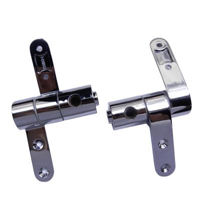 China Slow-End Soft Narrow Toilet Seats Zinc Alloy Toilet Seat Hinges For MDF Or Wooden Seat for sale