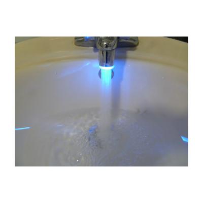 China 7 Way Faucets 7 Color Changing Hydraulic Power Led Faucet Fountain Spout Faucet Light for sale