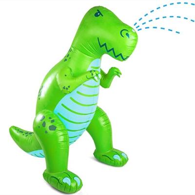 China Factory Supply Waterproof Manufacturer PVC Spray Water Dinosaur Inflatable Water Spray Toy Inflatable Garden Decoration Inflatable for sale