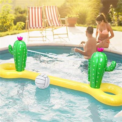 China Factory Sale China Supplier High Quality Expandable Cactus Water Volleyball Yard Waterproof Outdoor Inflatable Play Toy for sale