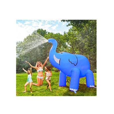 China Factory Wholesale Price Garden Sale Hot Outdoor Inflatable Elephant Water Spray Toy For Christmas for sale