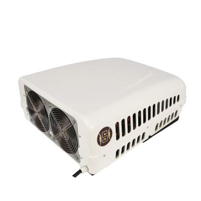 China Battery Powered Car Air Conditioner System 12v 24v Rooftop Air Conditioner For Truck for sale