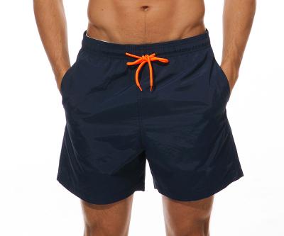 China Wholesale High Quality Custom Made Plus Size Men's Beach Boardshorts Logo With Striping Quick Dry Waterproof Solid Men's Boardshorts for sale