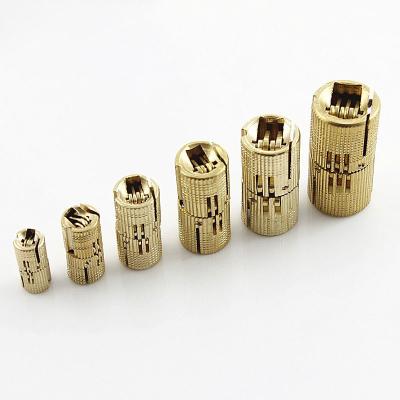 China Modern Copper Barrel Hinges Cylindrical Concealed Cabinet Concealed Invisible Br for sale