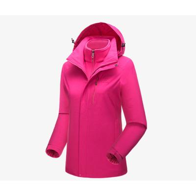 China Waterproof Woman Winter 3 in 1 Outdoor Anorak Jacket for sale