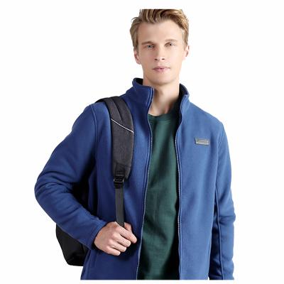 China Sustainable Wholesale Men Anorak Winter Sport Plain Warm Fleece Jacket for sale