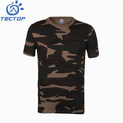 China China Manufacturer Anti-pilling OEM Design Mens Camouflage T-Shirt Round Neck T-Shirt for sale