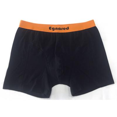 China Men Anti-Static Cotton Comfortable Boxer Shorts Single Color Cotton Underwear for sale