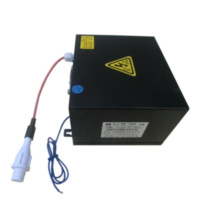 China CO2 laser cutting and engraving machine universal 50W laser CO2 power supply HY-T50 for laser tube CO2 30W 40W 50W for sale