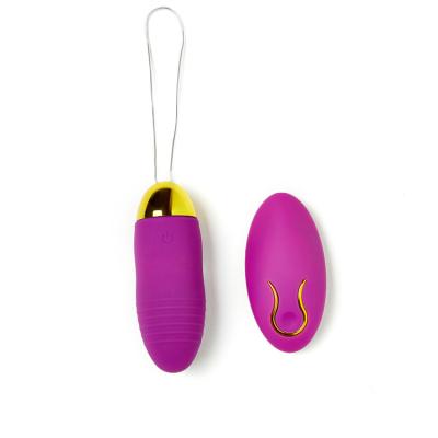 China Sex Life Radio Remote Control Vibrating Egg for Clitoris Stimulation for sale