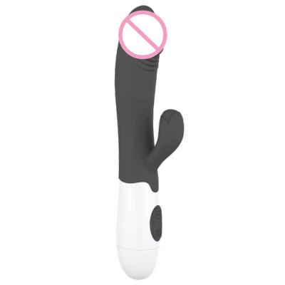 China Silicone Silicone Sucking Rotation Dildo Sex Toy Clitoris G Spot Rabbit Vibrator For Women for sale