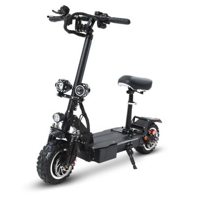 China Warehouse Unisex Fast Delivery EU Electric Scooter 11 Inch Roller Electric Scooter 60v 24Ah Mountain Adult Scooter for sale