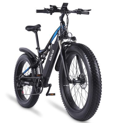 China High Quality Aluminum Alloy Bicycle 1000W Motor Brushless Mountain E-Bike For Beach for sale