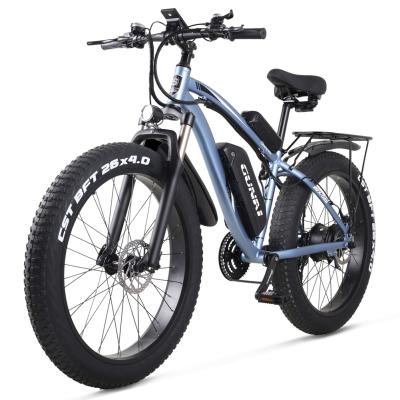 China Aluminum Alloy EU Warehouse MG02 Off Road Electric Bike 48V 1000W 40km/h Long Range Electric Bike for sale