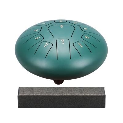 China Custom Carbon Steel Chakra Drum Steel Slit High Quality Harmonic Tongue Handpan Drum Custom Carbon Steel for sale