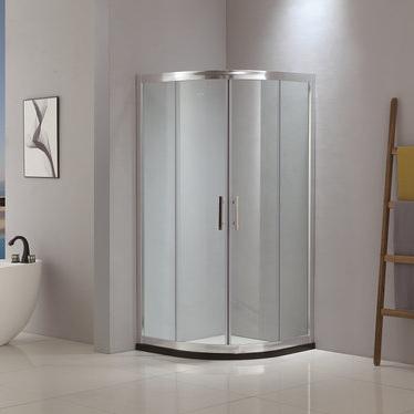 China EBT 6mm Acr Modern Clear Tempered Aluminum Shower Enclosure Sliding Door Shower for sale