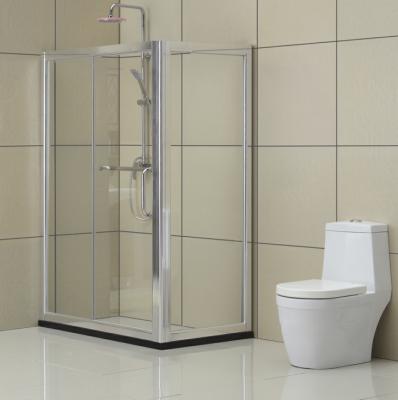 China High Quality Sliding Door Rectangle Toughened Aqua Glass Bathroom Shower Enclosure for sale