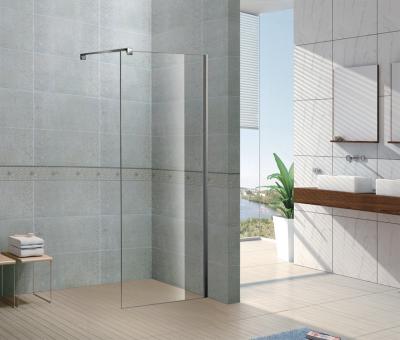 China One Fixed Glass Easy To Install Free Standing Glass Walk With CE Certification Shower Enclosures for sale