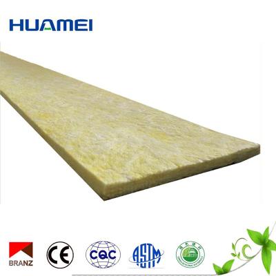 China Yellow Thermal Glass Wool Blanket Heat Insulation Fiberglass Roof Panel Felt Roll for sale