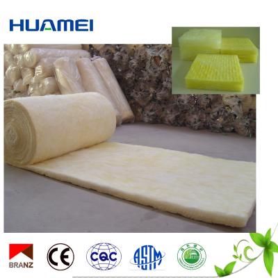 China Fiberglass Fiberglass Wool Felt Insulated Glass Rolled Felt For Roof Insulation Glass Wool Roll for sale