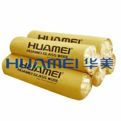 China Factory Direct Glass Wool Huamei CE Standard Quality Glass Wool Nice Roll Blanket Insulation for sale