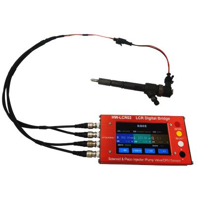 China 70+ Car Brands LCR02 Digital Bridge Tester EUI/EUP ZME DRV Valves Common Rail Diesel Fuel Electromagnetic Injector Test for sale