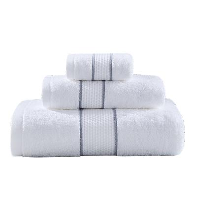 China Hotel Quality QUICK DRY Premium 100% Cotton 16'S Super Absorbent Towel Set For Bathroom Shower Towel for sale