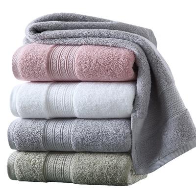 China QUICK DRY Eco-Friendly Natural Colored Towel Set Bath Towels Ultra Absorbent 100% Cotton for sale