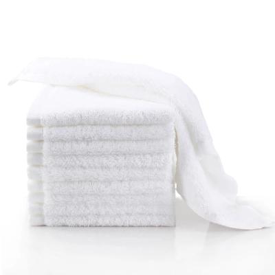 China Cheap Small Towel Compressed Hotel Manufacturer China White Wash Cloth Face Towels for sale