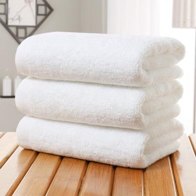 China Compressed China Factory Direct Supply 21' S Plain White Hotel Bath Towels for sale