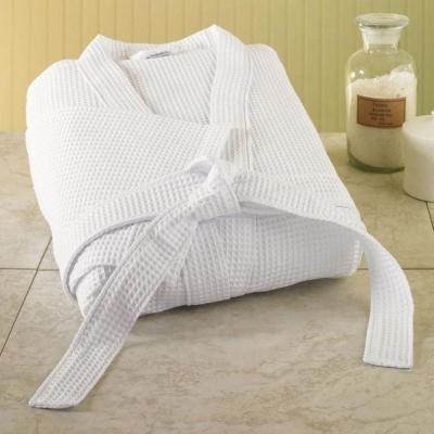 China Wholesale QUICK DRY Wholesale Five Star Spa Robes Organic Cotton Waffle Bathrobe Cotton Waffle Hotel Robes for sale