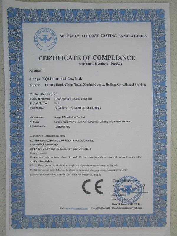 CE - Jiangxi Eqi Industrial Co., Ltd.