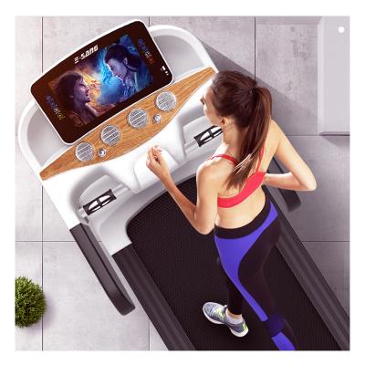 China Home Indoor Electric Treadmills 1.5HP LCD Display Motorized Home Running Treadmill Machine for sale